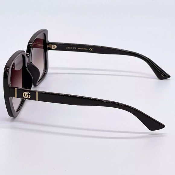Sale! New Gucci 56mm Brown and Burgundy Women\'s Sunglasses! main image 5